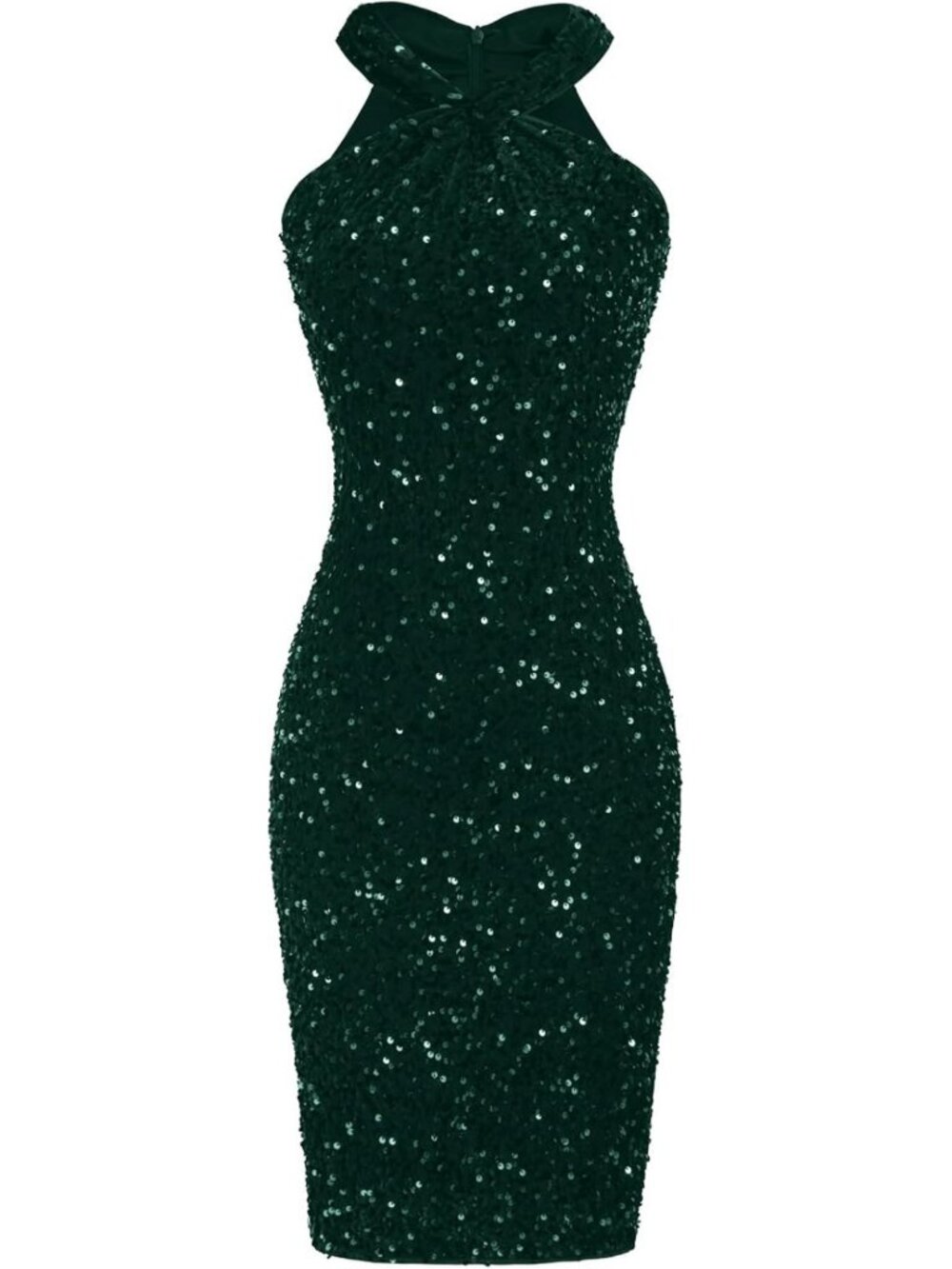 Sparkly Sequin Bodycon Dress for Women | Short Cocktail Party Dress